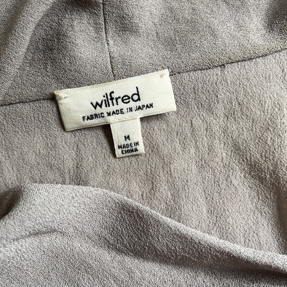 Wilfred 100% Silk Gray Casual Lightweight Tank Top Blouse‎ Size M - Picture 10 of 12